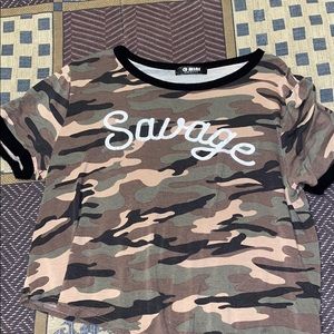 Camouflage Savage Shirt